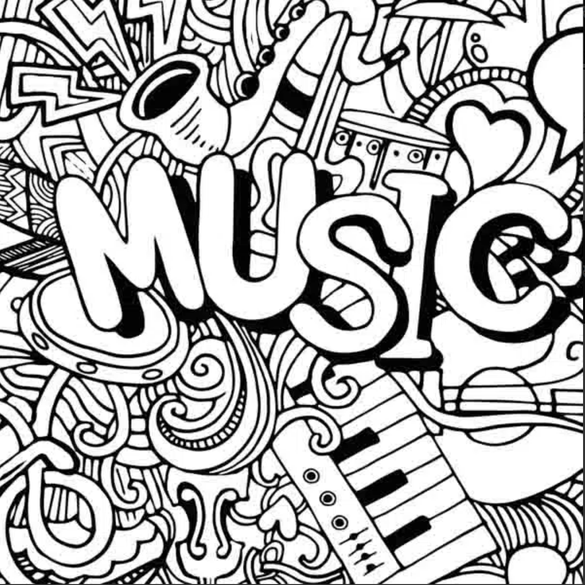 Tangle Raam 20x20 - Music